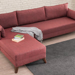 Bella Corner Sofa Left 1 - Cream
