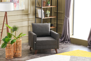 Bella Armchair - Anthracite