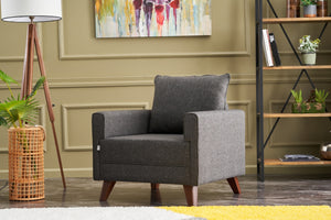 Bella Armchair - Anthracite