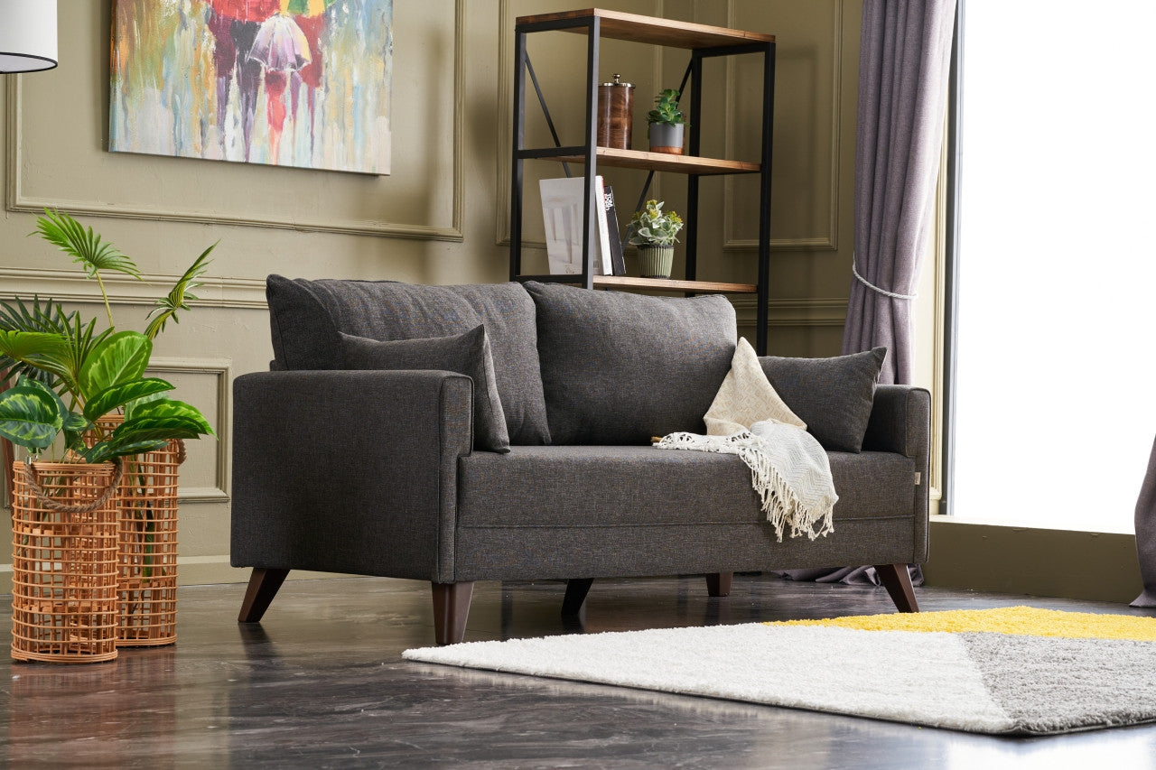 Bella Sofa For 2 Pr - Anthracite