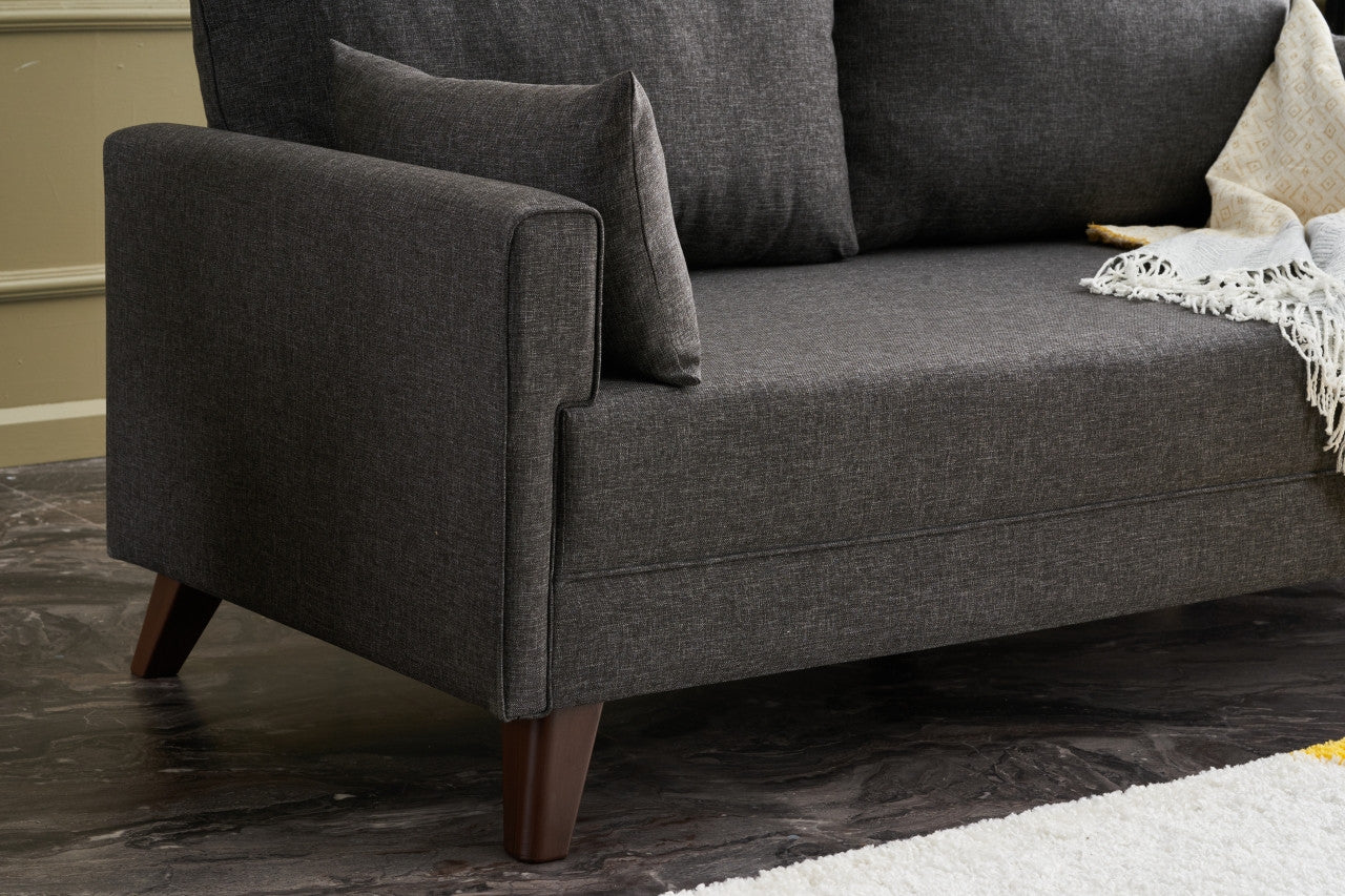 Bella Sofa For 2 Pr - Anthracite
