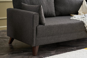 Bella Sofa For 2 Pr - Anthracite
