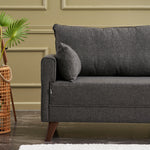 Bella Sofa For 2 Pr - Anthracite
