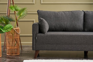 Bella Sofa For 2 Pr - Anthracite