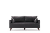 Bella Sofa For 2 Pr - Anthracite