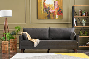 Bella Sofa Bed - Claret Red