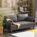 Bella Sofa Bed - Claret Red