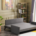Bella Sofa Bed - Claret Red