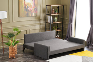 Bella Sofa Bed - Claret Red