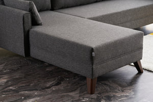 Bella Corner Sofa Left 1 - Cream
