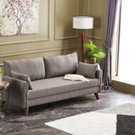 Bella Sofa Bed - Claret Red