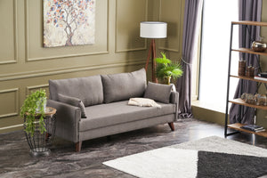Bella Sofa Bed - Claret Red