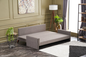 Bella Sofa Bed - Claret Red