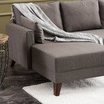 Bella Mini Corner Sofa Left - Anthracite