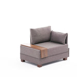 Fly Armchair Left - Grey