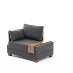 Fly Armchair Left - Grey