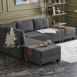 Fly Corner Sofa Bed Left - Brown