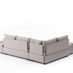 Fly Corner Sofa Bed Left - Brown
