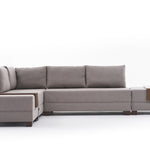 Fly Corner Sofa Bed Left - Brown