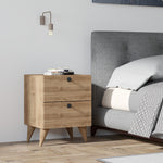 Nightstand Kada - Walnut v2