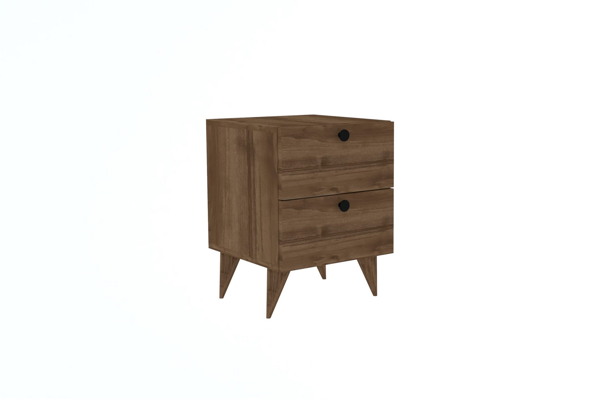 Nightstand Kada - Walnut v2