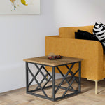 Coffee Table Woda - Walnut, Black