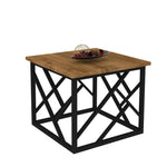 Coffee Table Woda - Walnut, Black