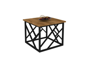 Coffee Table Woda - Walnut, Black