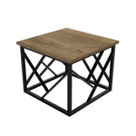Coffee Table Woda - Walnut, Black
