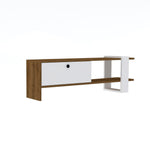 TV Stand Gaye - Walnut, White