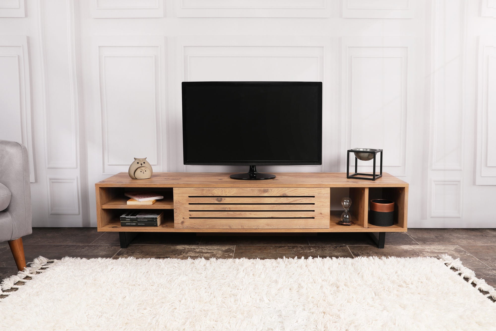 TV Stand Safir - Atlantic Pine