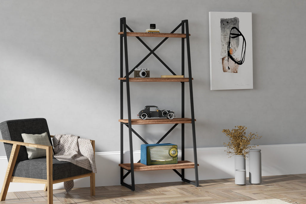 Bookshelf Alaro - Walnut