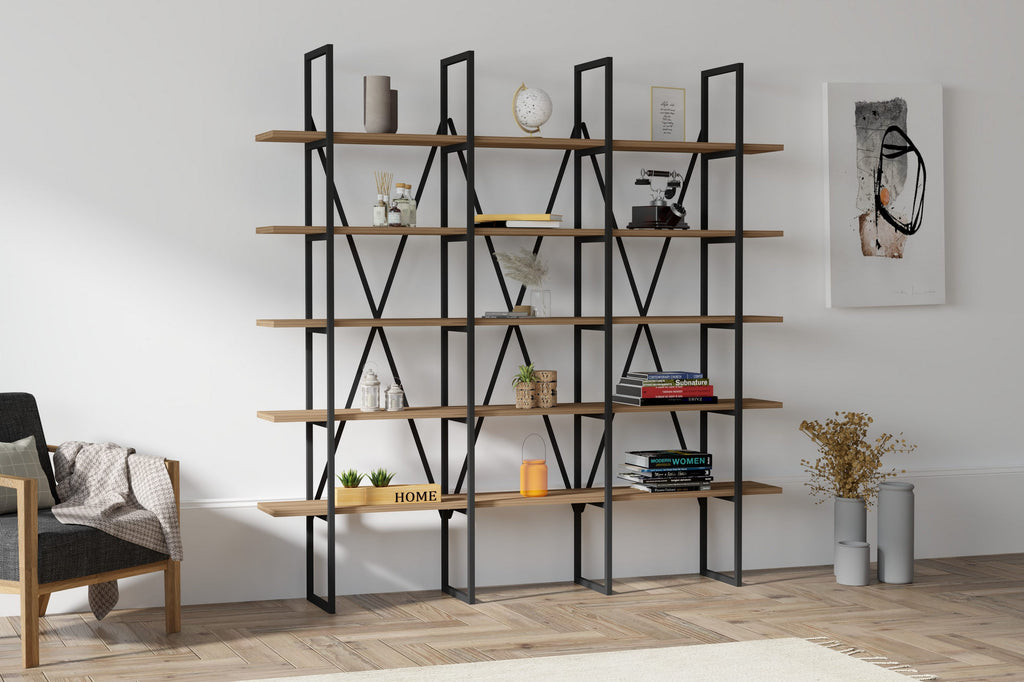 Bookshelf Beylerbeyi - Walnut