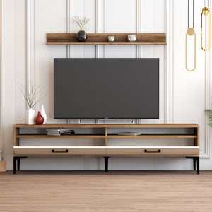 TV Unit Istanbul - Walnut, Cream
