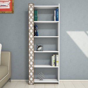Bookshelf City - White