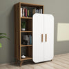 Bookshelf Form - Walnut, White