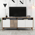 Console Table Milan - Walnut, White