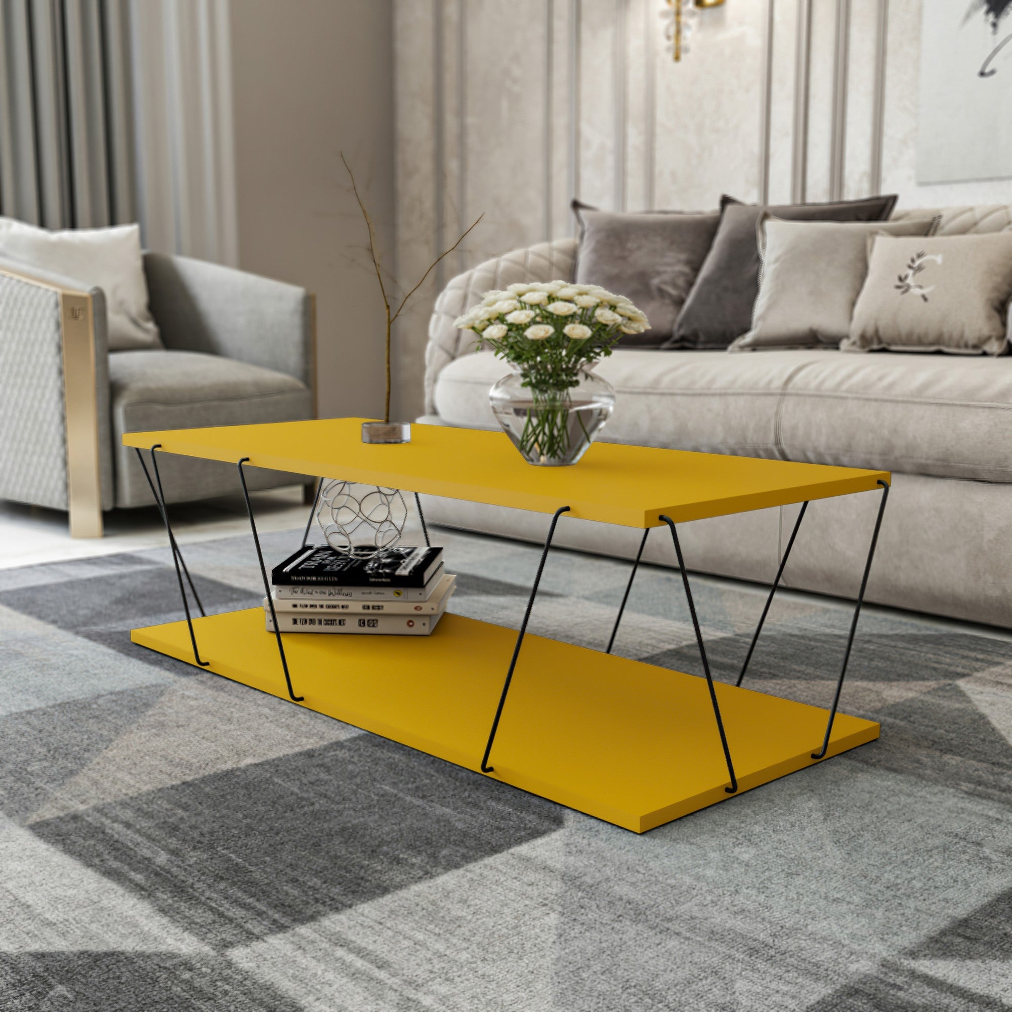 Coffee Table Labranda - Yellow