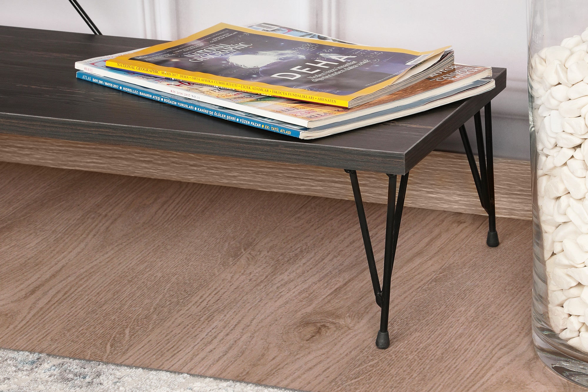 TV Stand Street - Dark Brown