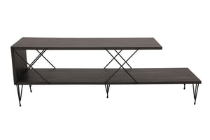 TV Stand Street - Dark Brown