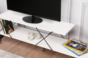 TV Stand Street - White