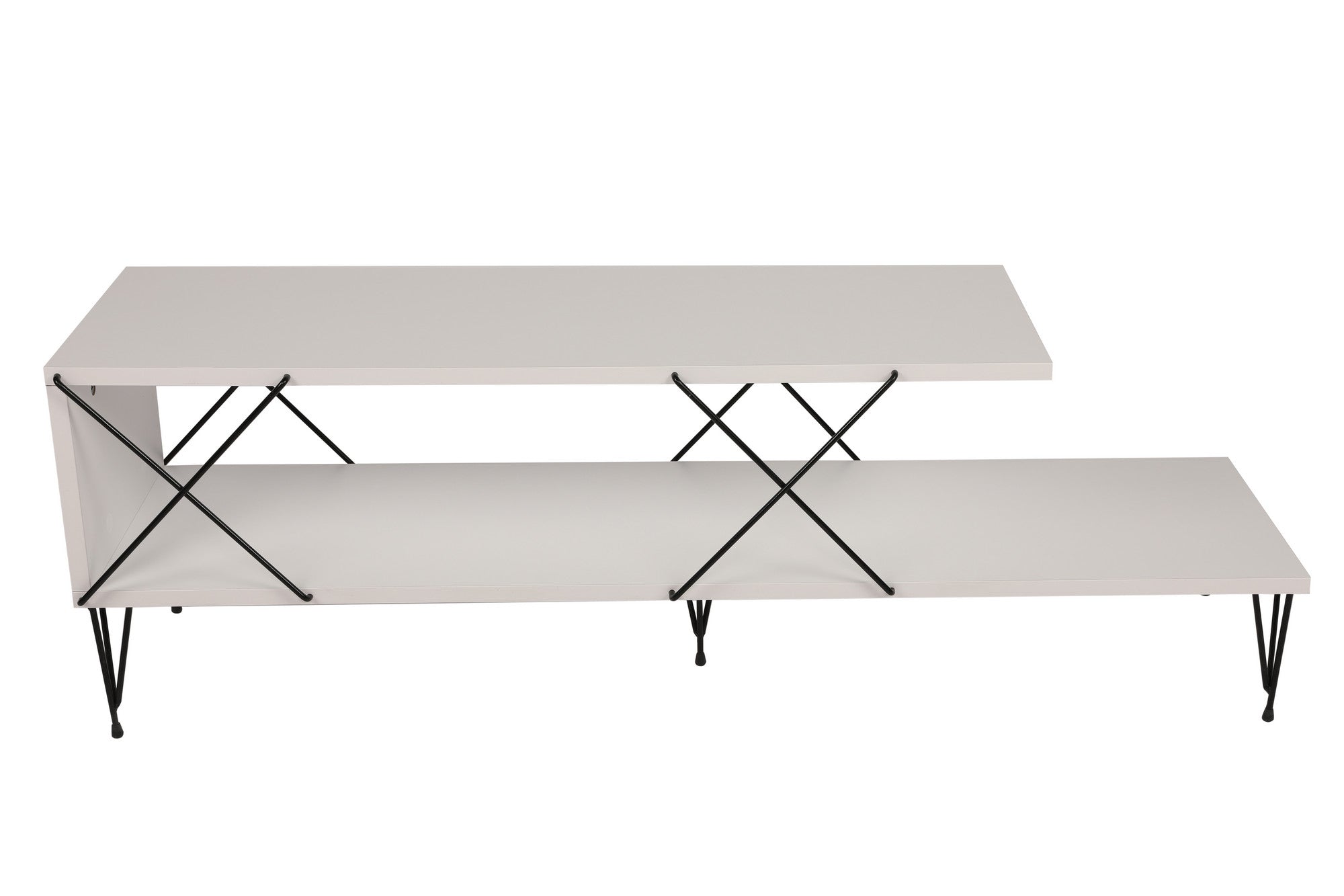 TV Stand Street - White