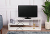 TV Stand Zigzag - White