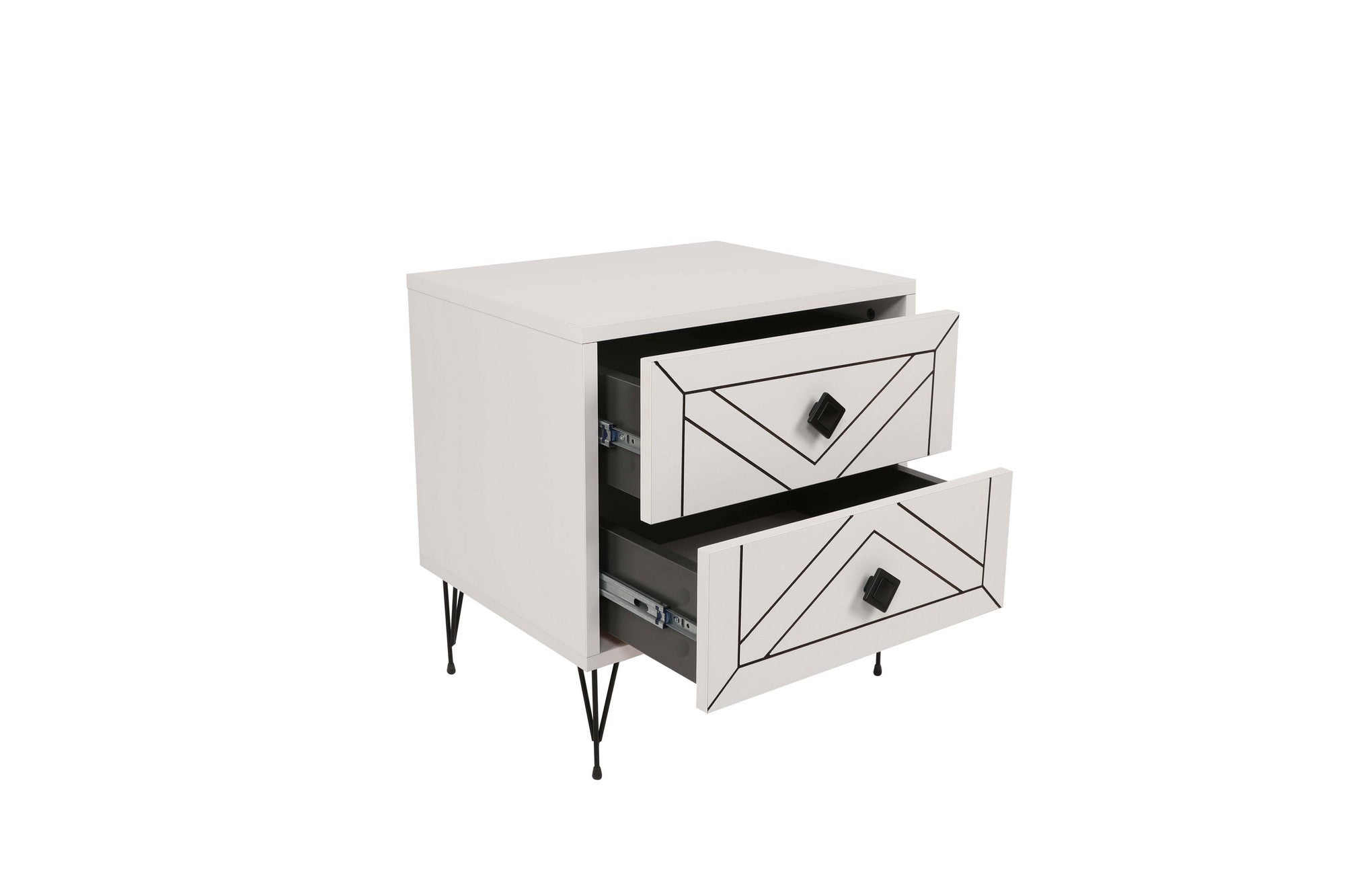 Nightstand Luna - White