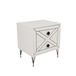 Nightstand Luna - White