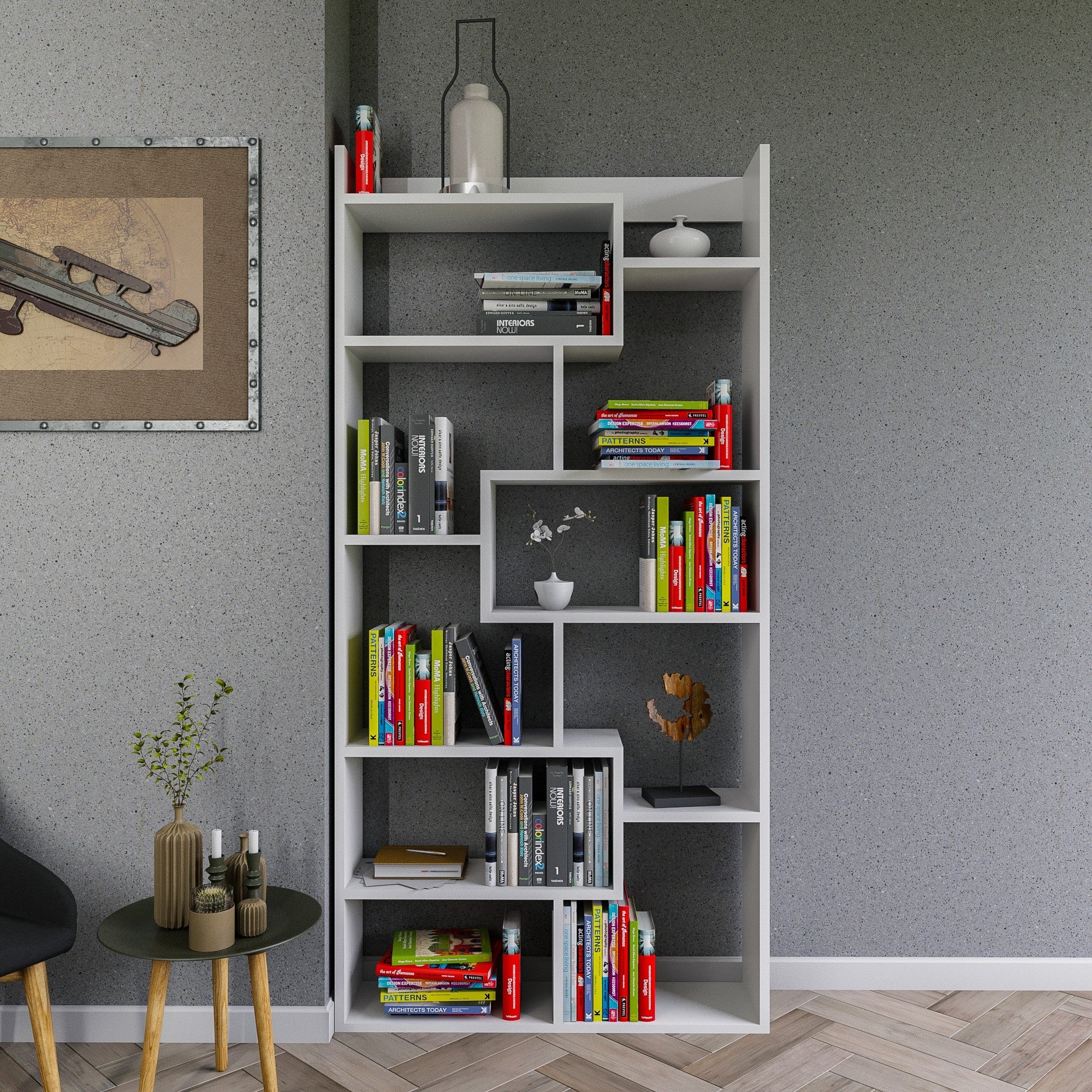Bookshelf elif pine