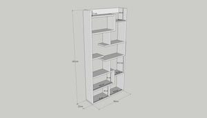 Bookshelf elif pine