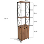 Bookshelf Tervel - Pine