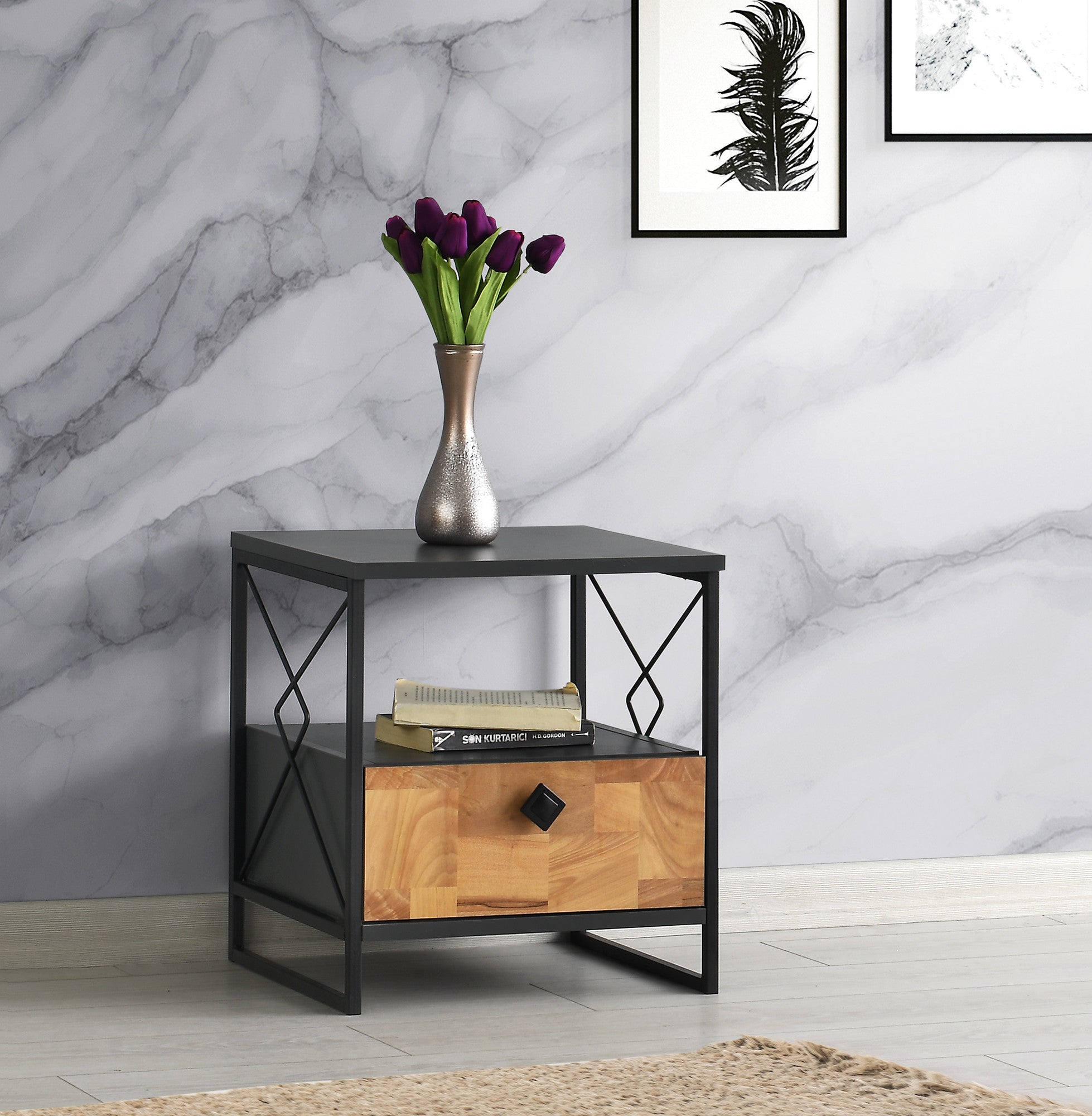Nightstand Altunizade - Anthracite