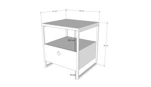 Nightstand Altunizade - Anthracite